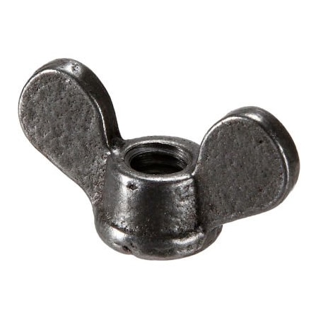 Peerless Hardware Wing Nut, 3/8"-16, Steel, Plain 0-EF-780DS7-